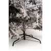 Brad artificial Natural White 200 cm QC382, 850 Ramuri 2D + 3D PE, Circumferinta Bazei 251 cm